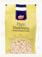 Premium Plant-Based High Protein Raw Makhana / Rich in Calcium & Fiber | 5.5+ HP, UV, Plain Makhana