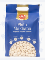 Superior Plant-Based High Protein Raw Makhana / Rich in Calcium & Fiber | 4.5+ HP, Plain Makhana