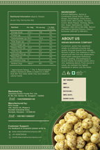 Minty Pudina Super Snack – Organic Plant-Based High Protein Roasted (Not Fried) Makhana